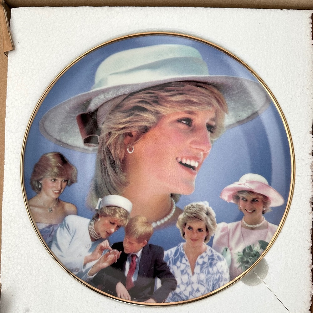 Princess Diana Porcelaine Plate